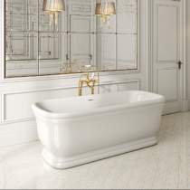 Devon&amp;amp;Devon Hollywood Ванна, отдельностоящая, без отверстий 177.5x88.5x64см,  композитная цвет: белый