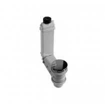 Kerasan Tribeca/Aquatech/Bentley Выпуск с переливом CLOU, цвет: хром