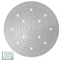 BOSSINI DREAM-XL OK Верхний душ &amp;Oslash; 1000 мм, с 12 LED (белый), блок питания/управления, цвет: хром