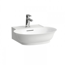 Laufen New Classic Раковина-мини 50х45х17 см, 1 отв., накладная, с переливом, цвет: белый матовый