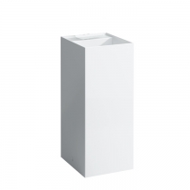 Laufen Kartell Раковина 37.5х43.5х90 см, без отв., напольная, без перелива, цвет: белый