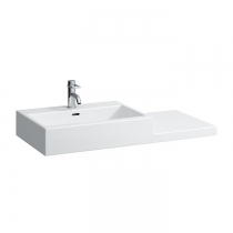Laufen Living City Раковина 100х46х14 см, 1 отв., цвет: белый
