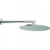 CISAL Shower Верхний душ 340х220 мм с настенным держателем L290 мм, цвет: хром