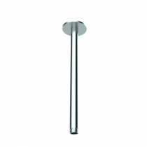 Almar 316 Stainless Steel Кронштейн для верхнего душа, потолочный, 30 см., с круглым отражателем, цвет: нержавеющая сталь брашированная AISI 316