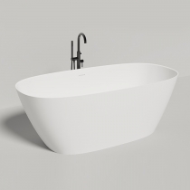 Salini Sofia Ванна отдельностоящая 185x90x60.5см., донный клапан &amp;amp;quot;Up&amp;amp;Down&amp;amp;quot;, сифон, слив-перелив, материал: S-Sense, цвет: белый.