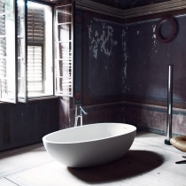 Agape Spoon XL Ванна отдельностоящая 180.9x97.2x49 см, цвет: белый