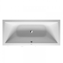 Duravit DuraSquare Ванна прямоугольная  встраиваемая 180x80см, с ножками, с2 наклонами для спины, цвет: белый