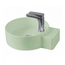 Artceram Cartesio Раковина 44х36см., накладная, 1 отв., цвет: зеленый глянцевый