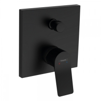 Hansgrohe Vivenis Смеситель для ванны, встраиваемый, цвет: черный матовый