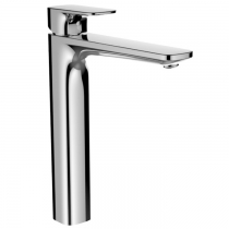 Laufen Cityplus Смеситель для раковины, высокий, 1 отв., с донным клапаном, цвет: хром