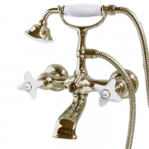 Devon&amp;amp;Devon White Rose Смеситель для ванны, цвет: золото