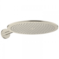 Axor ShowerSolutions Верхний душ, &amp;Oslash; 350мм, 1jet, с держателем 390мм, настенный монтаж, &amp;frac12;&amp;rsquo;, цвет: шлифованный никель