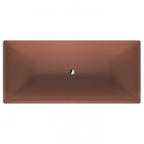 Duravit Vitrium Ванна отдельностоящая 185x85см., с ножками, с2 наклонами для спины, прямоугольная, цвет: матовая корица