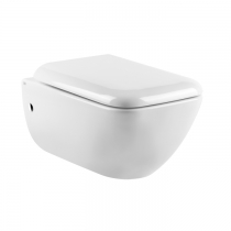 Gessi Goccia Унитаз подвесной 54.35.5см, в комплекте с сиденьем Soft Close и сифоном, цвет: белый