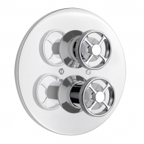 Nicolazzi Termostatico Встраиваемый смеситель, 3/4&amp;rdquo; с запорным вентилем, 4909CR44, цвет: хром