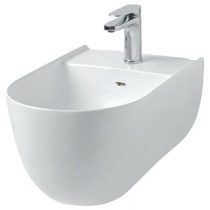 Artceram THE ONE Биде подвесное  52х35см, с креплениями, с 1 отв под смеситель. цвет: белый матовый