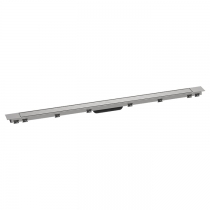 Hansgrohe RainDrain Внешняя часть трапа для душа 1200, с регулировкой по высоте, цвет: сталь