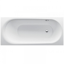Bette Comodo Ванна встраиваемая, 180х80х45см., с шумоизоляцией, BetteGlasur&amp;reg; Plus, область ног ванны справа, перелив спереди, цвет: белый