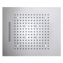 BOSSINI DREAM/3 Верхний душ 570 x 470 мм, 3 режима (дождь, каскад, туман), с 4 LED (белый), блок питания/управления, цвет: хром