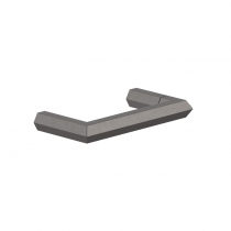 Fantini Venezia Держатель туалетной бумаги , цвет: Matt Gun Metal PVD