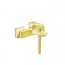 Hansgrohe Metropol Смеситель для ванны настенный, излив 180мм, цвет: золото