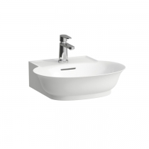 Laufen New Classic Раковина-мини 50х45х17 см, 1 отв., накладная, с переливом, цвет: белый LCC