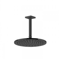 Gessi Rilievo Потолочная душевая головка шарнирная на 1/2&amp;amp;quot;,&amp;Oslash;250 мм., цвет: nero XL