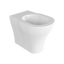 Azzurra XL Биде напольное 61x43x49 см, 1 отв. под смеситель, с креплением, цвет: Bianco lucido