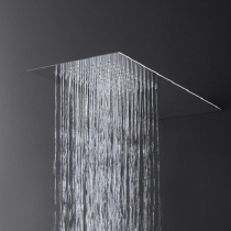 Antonio Lupi Душевая система Lastra 20,7x50,3x0,2 см, цвет: Acciaio Satinato