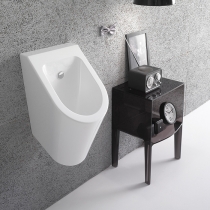 Globo Forty3 Писсуар настенный 37х32см., без отверстий для крышки, с крепежом, цвет: белый