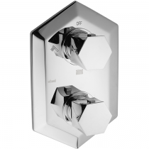 Cisal Cherie Встраиваемый термостатический смеситель с переключателем на 3 положения, цвет хром