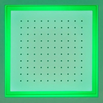 Antonio Lupi Душевая система Meteo 35 x 35 x 11 см, цвет: белый, с подсветкой