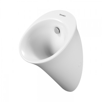 Duravit White Tulip Писсуар 32х34см., без смывного края, с вытяжкой, подача воды сзади, сток гориз., без &amp;amp;quot;мушки&amp;amp;quot;,с с HygieneGlaz, цвет: белый