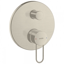 Axor Uno Смеситель для ванны, встраиваемый, цвет: шлифованный никель