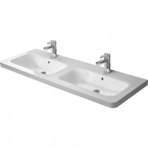 Duravit DuraStyle Раковина 130х48 см, 3 отв., двойная, цвет: белый