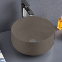 Artceram Cognac Раковина &amp;Oslash;33,5хh16см, накладная, без отв., без перелива, цвет: tortora