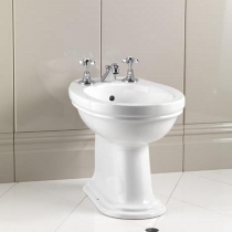 Devon&amp;amp;Devon Rose, Биде напольное 53х35см, с 1 отв под смеситель, цвет: белый