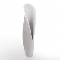 Kerasan Artwork Писсуар напольный 36х27см., &amp;amp;quot;GROOVE&amp;amp;quot;, с креплением и сифоном, цвет: белый