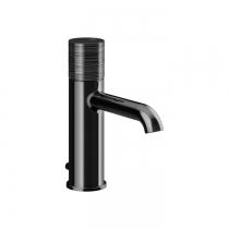 Gessi Habito Trame Смеситель для раковины, на 1 отв., с донным клапаном, цвет: Black Metal PVD