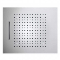 BOSSINI DREAM/2 Верхний душ 570 x 470 мм, 2 режима (дождь, каскад), с 4 LED (белый), блок питания/управления, цвет: хром
