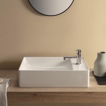 Globo T-Edge Раковина-чаша 55х35 см, без отв., на столешницу, цвет: белый