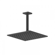 Gessi Rilievo Потолочная душевая головка шарнирная 250x250 мм на 1/2&amp;amp;quot;, цвет: nero XL