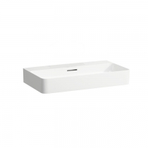 Laufen VAL Раковина 75х42х11.5 см, без отв., покрытие LLC, цвет: белый