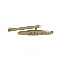 Gessi 316 Верхний душ &amp;Oslash;35.5см., с настенным держателем 45см., цвет: Brushed Brass PVD