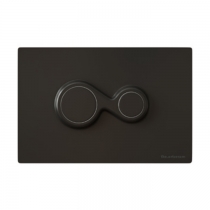 Artceram Monet Клавиша смыва, цвет: черный матовый