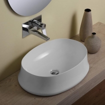  SIMAS Sharp Раковина 60х42 см, без отв., цвет: белый
