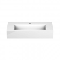 Burgbad Crono Раковина 81x42 см, 1 отв., цвет: белый