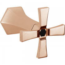 CISAL Cherie Запорный вентиль, цвет: розовое золото/черный