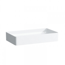 Laufen Living Sqaure Раковина 60x34x11 см, без отв., без перелива, цвет: белый