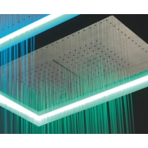 Antonio Lupi Душевая система Meteo Встраиваемая 75 x 52 x 11 см с подсветкой LED RGB